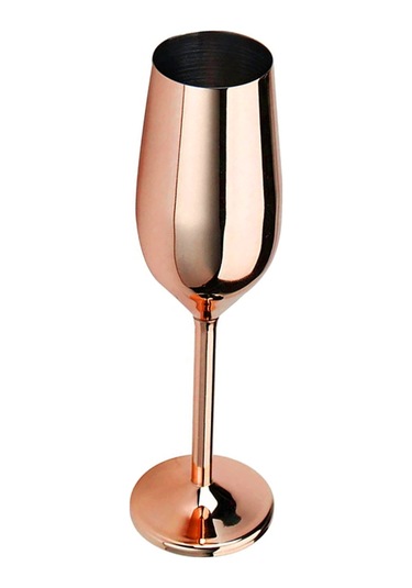 Rose 304 L Çelik 210 ML Şampanya Şarap Bardağı Kadeh Cin330Rs