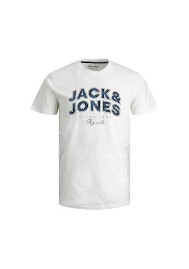 Jack & Jones Erkek Jorbloomer Baskılı T-shirt 12205787 001