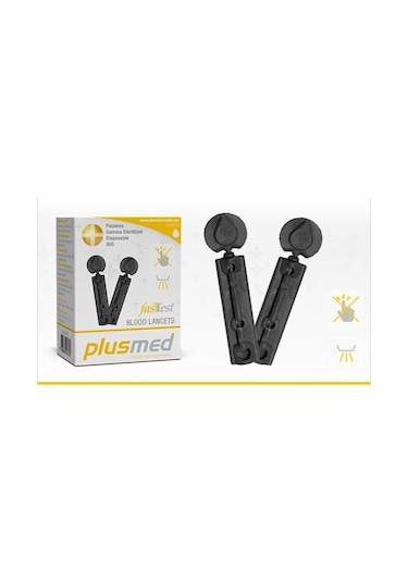 Plusmed Fasttest Steril Lanset-100'lü
