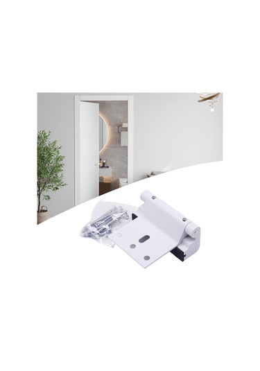 Homyl Ev Güvenlik Kapı Kilidi 800 Lbs Ofis Için Çocuk Beyaz