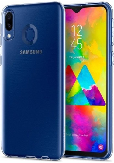 Spigen Galaxy M20 İle Uyumlu Kılıf Liquid Crystal Clear Şeffaf