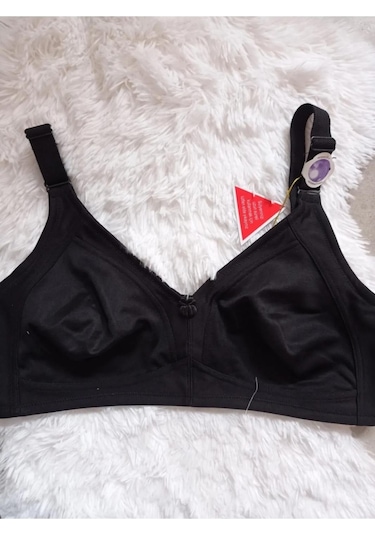 Acemoğlu Kadın Balensiz C Cup Toparlayıcı Sütyen 5555 Siyah