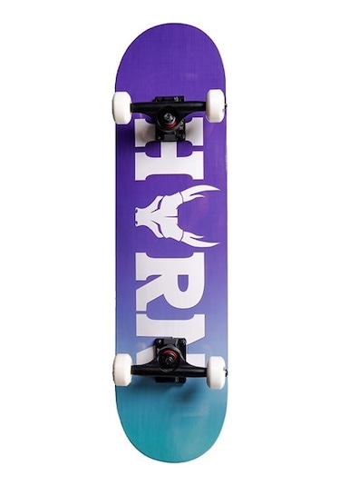 Horn 8.0 Classic Logo Purple Complete Profesyonel Kaykay Çok Renkli