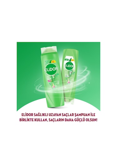 Elidor Serum Saç Bakım Kremi Sağlıklı Uzayan Saçlar 350 Ml X2