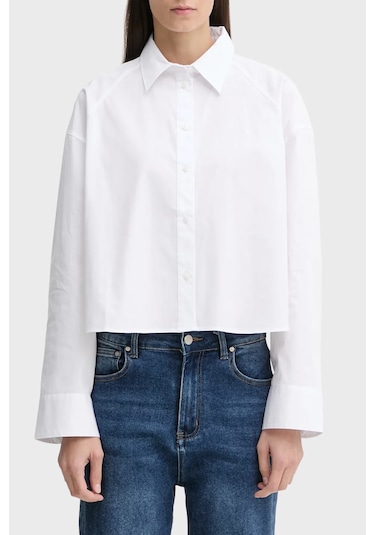 Calvin Klein Bayan Gömlek Lv047c141g Yaa Beyaz Beyaz