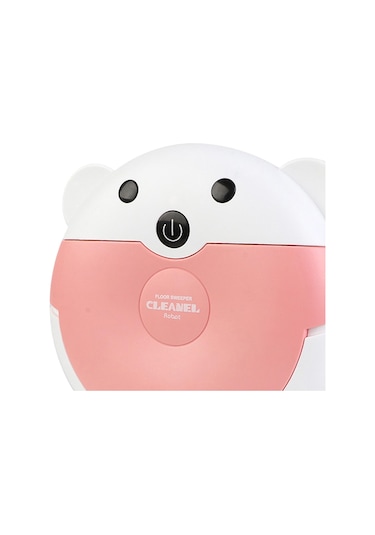 Suntek Profesyonel Taşınabilir Otomatik Elektrikli Süpürge Pembe