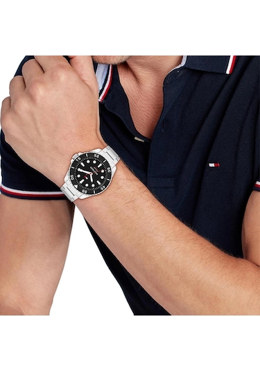 Tommy Hılfıger Th1792203 Erkek Kol Saati Metalik Gri
