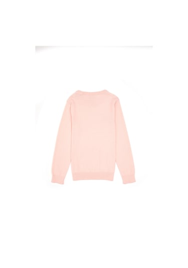 U.s. Polo Assn. Kız Çocuk Pudra Kazak /triko 50316808-vr042 Pudra