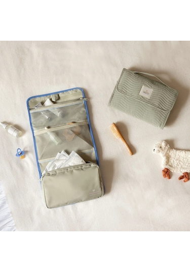 Lassig Changing Pouch Bebek Alt Değiştirme Organizer Xl Blue