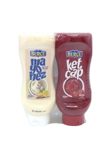 BurcuTatlı Ketçap 650 G + Mayonez 550 G