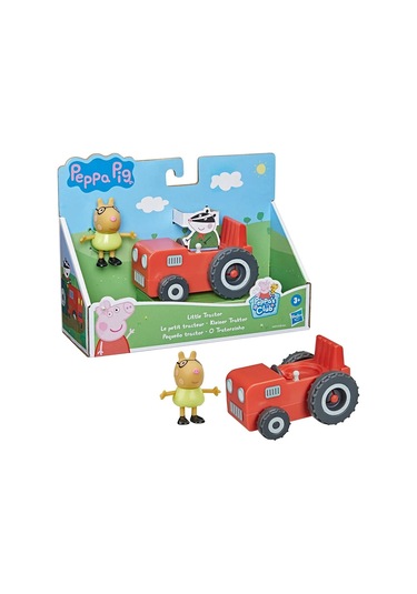 Peppa Pig Tekli Figür Ve Araç Tractor F2185-f4391