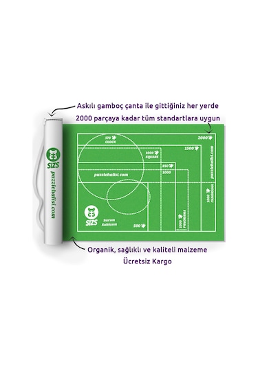 Sızs Puzzle Halısı 2000’Lik