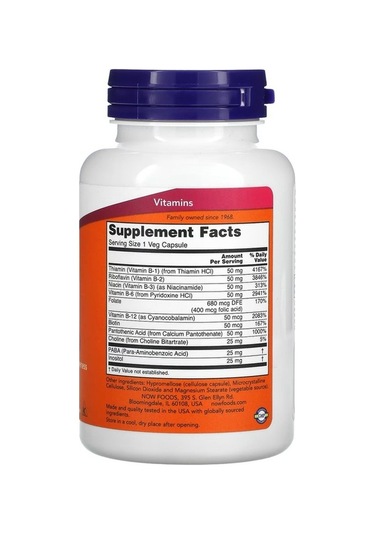 B-50, 100 Veg Capsules