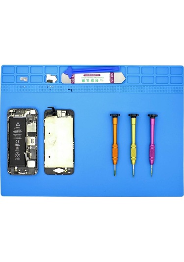 Wellhise 35 25cm Mat Anti-statik Kauçuk Tamir Pedi