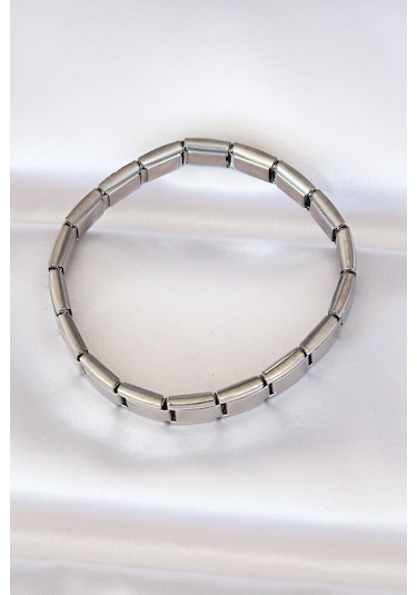 316l Çelik Gümüş Renk Yazısız Nomination Model Kadın Bileklik Gümüş