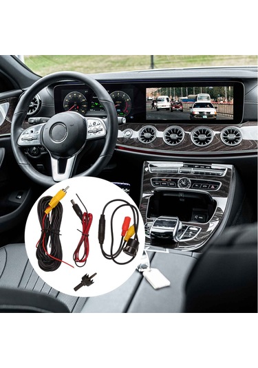 Kangfufeng 8-led Yuvarlak Geri Görüş Kamerası 170 Derece Hd Gece Görüşü Evrensel