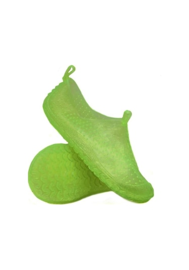 Andoutdoor Şeffaf Çocuk Deniz ve Havuz Ayakkabısı Yeşil