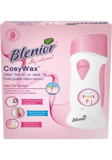 Blenior Cosywax Isıtıcılı Roll-On Ağda Makine Seti