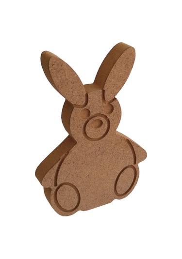 Na Neşeli Ahşap 15 Cm Ahşap Tavşan Figürü Dik Durabilen Ahşap Boyama Ürünü Eğitici Boyama Oda Süsü Model Neseli234568280