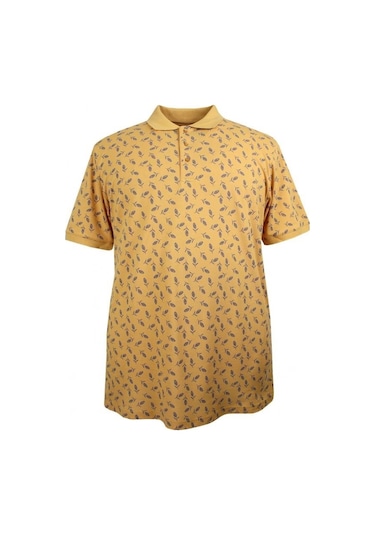 Erkek Büyük Beden 143 Kilo İçin Uygun Polo Yaka Pike Tişört 001