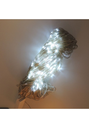 Sunlight 2x3m Yağmur Perde Led Aydınlatma 5 Modlu Beyaz