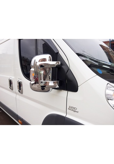 Citroen Jumper 2006 Ve Üzeri Abs Krom Ayna Kapağı 2 Prç