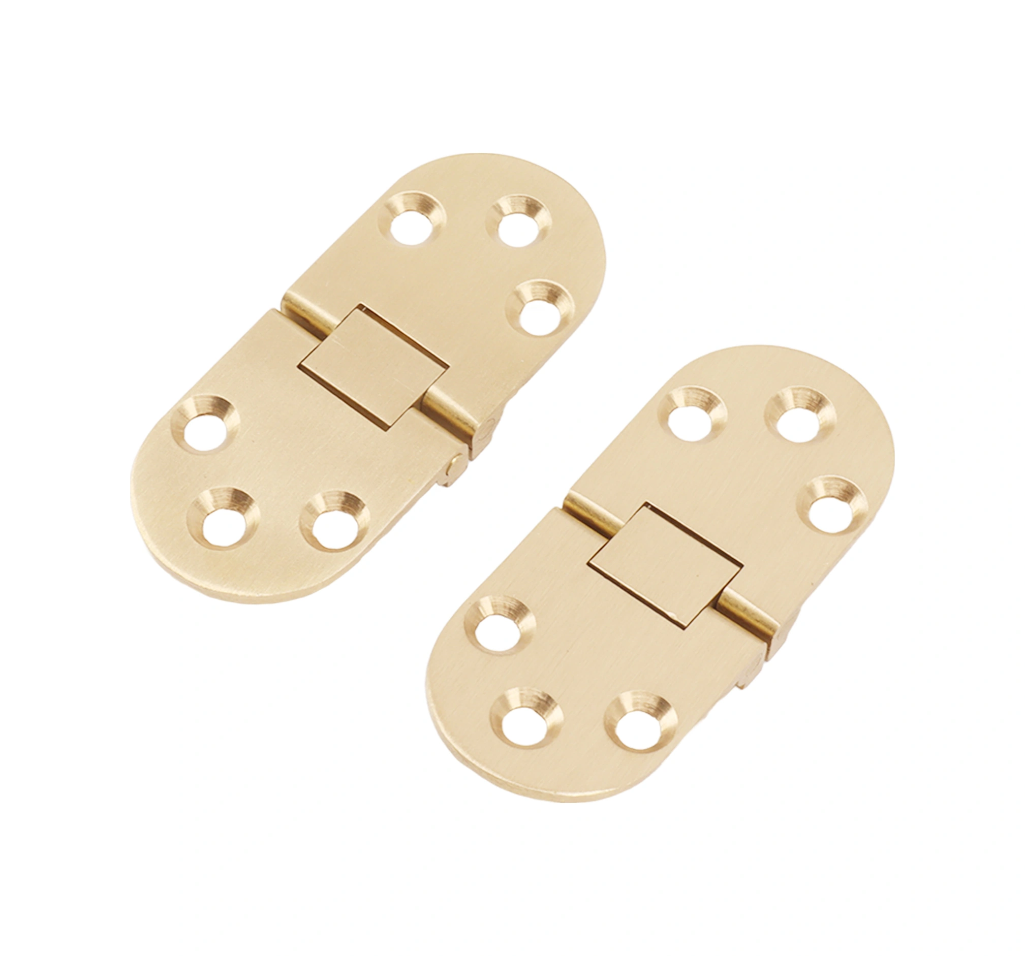 Geeroyoo 180 Derece Bakır Katlanır Masa Bağlantısı - 2 Adet Set, 50.000+ Açma-kapama, Altın Somunlar Dahil Diğer