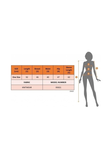 Kadın Uzun Kollu Yarım Balıkçı Yaka Çizgilitriko Mini Boy Elbise Kemersiz Turuncu