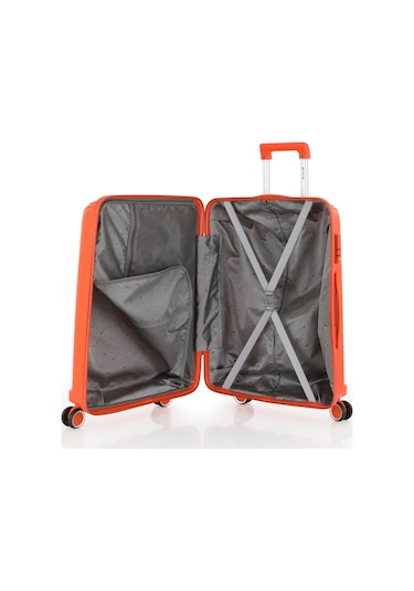 Mçs Polipropilen 2li Valiz Seti Kabin & Makyaj V305 S21yy1000073-set 00314 Turuncu