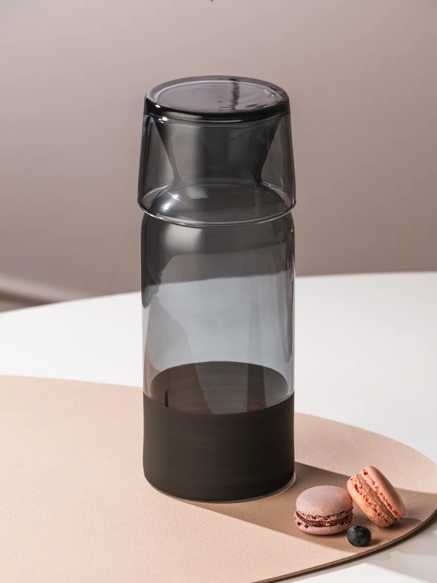 Lefard Mat&shıny 700 Ml Su Sürahisi Kapaklı Ve Bardağıyla 170418065