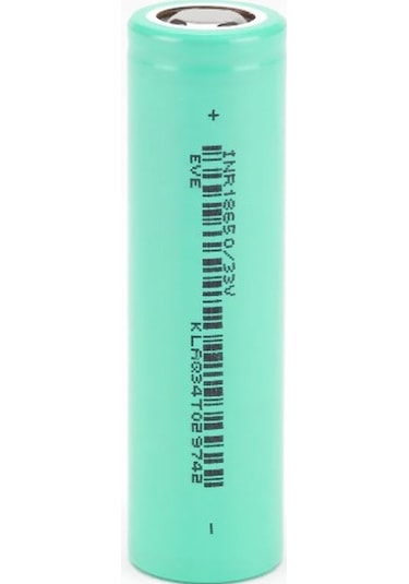 Eve 18650 3.7v Volt 3200 Mah 3c 35v Lityum Şarj Edilebilir 10 Adet Pil Batarya