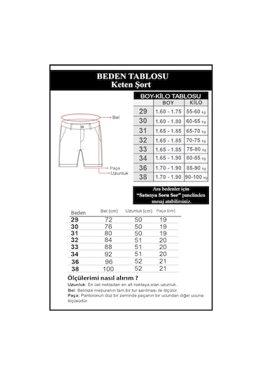 Terapi Men Erkek Gri Slim Fit Keten Şort Gri