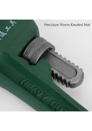 12 İnç Jiutong Plastik Saplı Ağır Boru Anahtarı Sıhhi Tesisat Pensesi