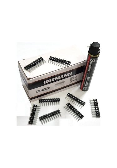 Hofmann DK-68 Uyumlu 2.7 x 26 MM 1000 Adet Çivi Ve Selectron Gaz Tüpü