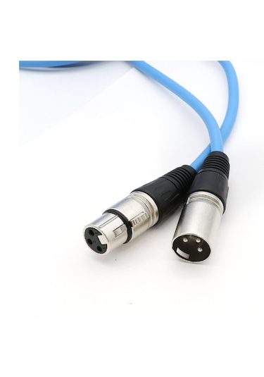 Mikrofon Kablosu 3 Metre Xlr-xlr Ücretsiz Kargo