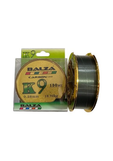 Balza K9 150m 0.38mm Fluorocarbon Kaplama Misina