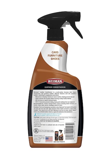 Weiman Deri Temizlemeyici ve Bakım 355 ML