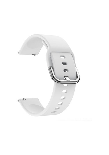 Tenfowee "samsung Galaxy Watch Active2 Uyumlu 20mm Yumuşak Silikon Kolçak - 9 Renk Seçeneği"