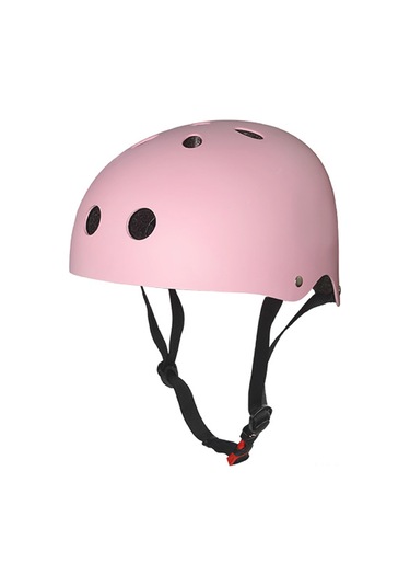 Yuntech01 Pembe Kaykay Kaskı M Boy 54-57cm - Abs+eps Malzeme İle Koruma Sağlar Pembe