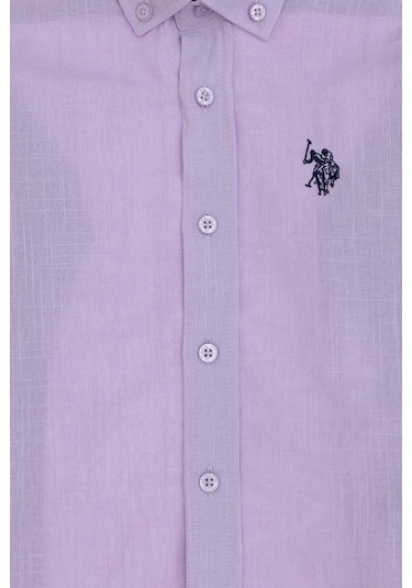 U.s. Polo Assn. Erkek Çocuk Lila Gömlek Basic 50306583-vr034 Lila