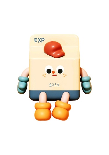 Süt Kartonu Gece Lambası Yatak Odası Zamanlayıcı Uyku Lambası-açık Renk: Süt Kartonu Gece Lambası Çok Renkli