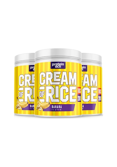 Cream Of Rice Pirinç Kreması - Muz - 1kg X 3 Adet