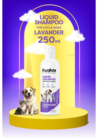 Kedi Ve Köpekler İçin Lavantalı Şampuan 250 Ml