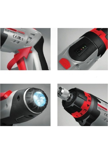 Crown CT22024 MC 3.6 V 1.5 Ah Akülü Vidalama