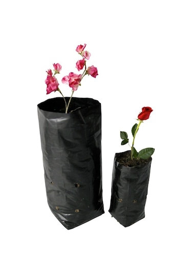 Fidan Poşeti 9X11 cm 100 Adet Körüksüz Fide Poşeti Fide Torbası