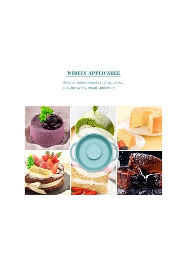 Ximistore9 Pembe Silikon Kek Kalıbı, Çıkarımı Kolay, Temizliği Kolay, Fırın Uyumlu, Çelik Çekirdekli, Ev Fırında Tart, Browni, Pasta Yapımı Pembe