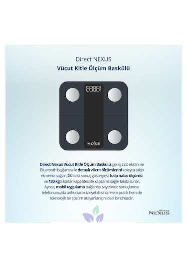 Nexus Vücut Kitle Ölçüm Baskülü