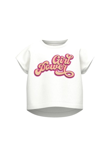 Name It Kız Çocuk T-shirt 13215042 Beyaz