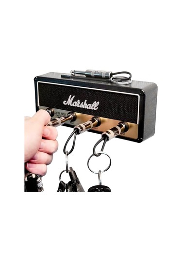 Duvara Monte Anahtarlık, Gitar Anahtarlıkları, Standart Jcm800 Gitar Anahtarlık, 4 Anahtarlıklı Gitar Amfisi Anahtar Askısı, Siyah Diğer