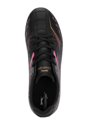 Slazenger CARRICK Unisex Halı Saha Siyah Futbol Ayakkabısı
